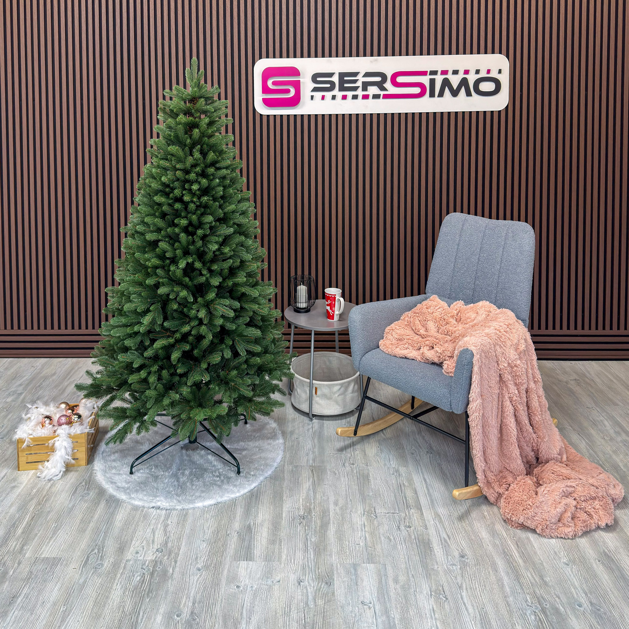 Brad artificial Sersimo, Viorisse Elite, verde, integral 3D, 190 cm Household NewTrend