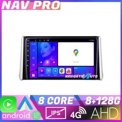 Navigatie Toyota RAV4 2018 NAVTEC Android Ecran 720P Octa Core 8 128 Carplay v1 CarStore Technology