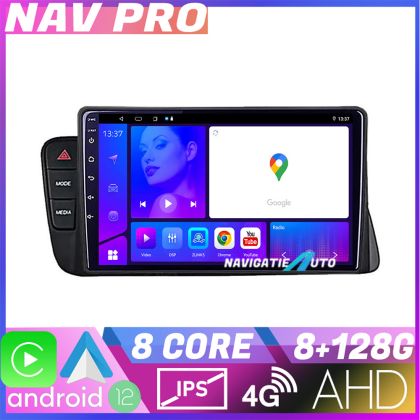 Navigatie Audi A4 2008 2016 NON MMI KIT A4 EDOTEC-LITE Android Ecran 720P Octa Core 8 128 Carplay CarStore Technology