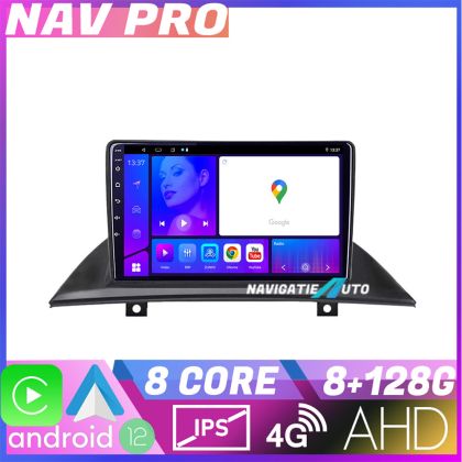 Navigatie BMW X3 2004 2012 KIT 083 EDOTEC-LITE Android Ecran 720P Octa Core 8 128 Carplay CarStore Technology