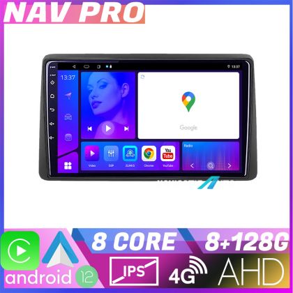 Navigatie Dacia Duster dupa 2019 KIT 199 EDOTEC-LITE Android Ecran 720P Octa Core 8 128 Carplay CarStore Technology