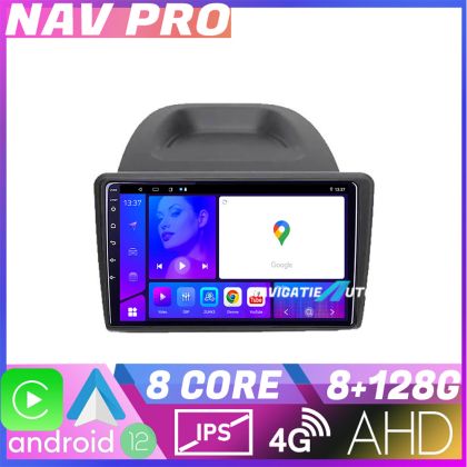 Navigatie Ford Fiesta 2012 2018 KIT 256 EDOTEC-LITE Android Ecran 720P Octa Core 8 128 Carplay CarStore Technology