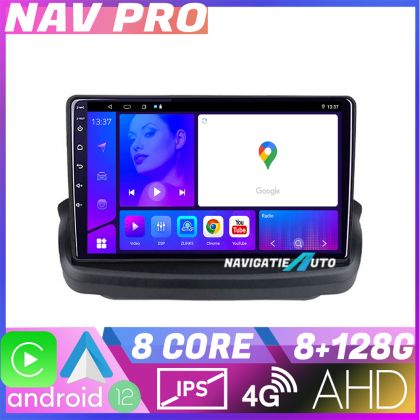 Navigatie Hyundai Genesis EDOTEC-LITE Android Ecran 720P Octa Core 8 128 Carplay CarStore Technology