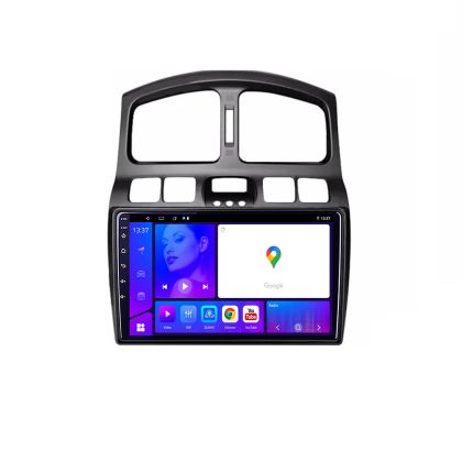 Navigatie Hyundai Santa Fe 2000 2006 EDOTEC-LITE Android Ecran 720P Octa Core 8 128 Carplay CarStore Technology