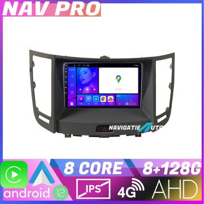 Navigatie Infinity FX intre anii 2009 2012 EDOTEC-LITE Android Ecran 720P Octa Core 8 128 Carplay CarStore Technology