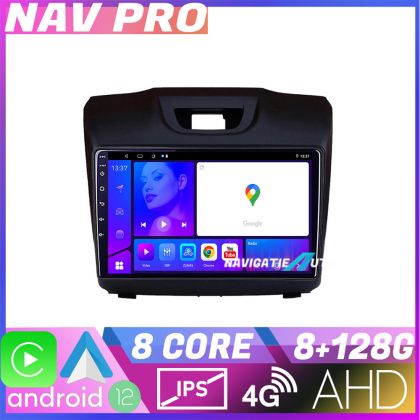 Navigatie Isuzu D Max Octa Core KIT 2234 EDOTEC-LITE Android Ecran 720P Octa Core 8 128 Carplay CarStore Technology