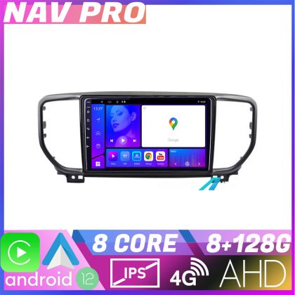 Navigatie Kia Sportage facelift 2019 KIT sportage 19 EDOTEC-LITE Android Ecran 720P Octa Core 8 128 Carplay CarStore Technology