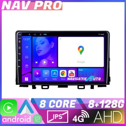 Navigatie Kia Stonic 2016 2020 EDOTEC-LITE Android Ecran 720P Octa Core 8 128 Carplay CarStore Technology