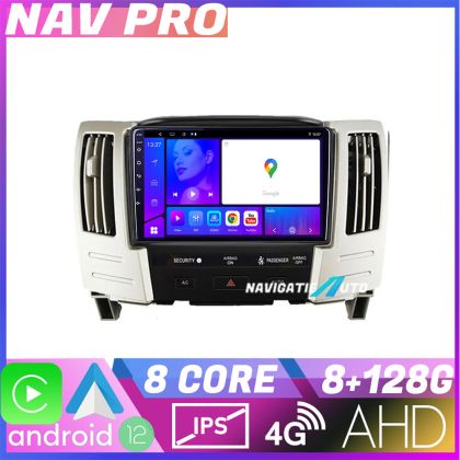 Navigatie Lexus RX300 2003 2008 EDOTEC-LITE Android Ecran 720P Octa Core 8 128 Carplay CarStore Technology