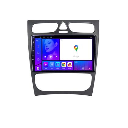 Navigatie Mercedes C W203 2000 2004 KIT clk EDOTEC-LITE Android Ecran 720P Octa Core 8 128 Carplay CarStore Technology