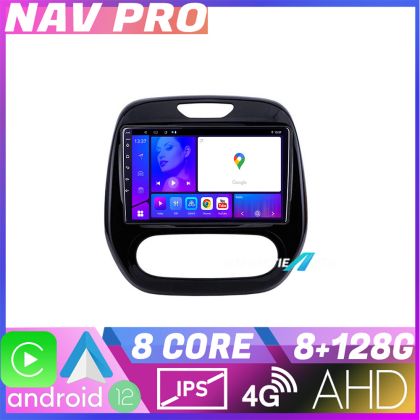 Navigatie Renault Captur KIT CAPTUR EDOTEC-LITE Android Ecran 720P Octa Core 8 128 Carplay CarStore Technology