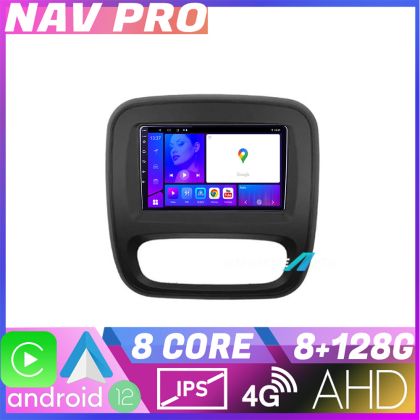 Navigatie Renault Trafic 2014 2017 KIT rt09 EDOTEC-LITE Android Ecran 720P Octa Core 8 128 Carplay CarStore Technology