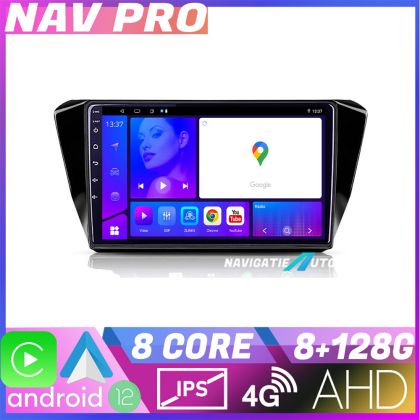 Navigatie Skoda Superb 3 2015 2017 KIT 932 EDOTEC-LITE Android Ecran 720P Octa Core 8 128 Carplay CarStore Technology