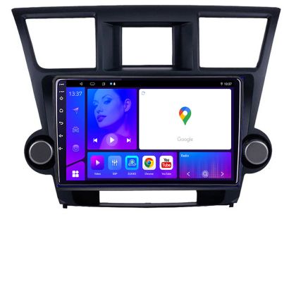 Navigatie Toyota Highlander 2007 2013 EDOTEC-LITE Android Ecran 720P Octa Core 8 128 Carplay CarStore Technology