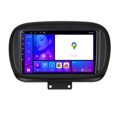 Navigatie Fiat 500 2014 KIT 539 EDOTEC-LITE Android Ecran 720P Octa Core 4 64 Carplay CarStore Technology