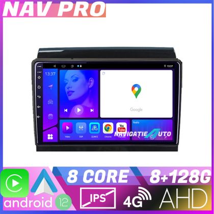 Navigatie Fiat Ducato Citroen Jumper Peugeot Expert 2006 2018 variante radio cd sau Navigatie de fabrica EDOTEC-LITE Android CarStore Technology