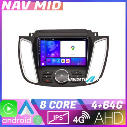 Navigatie Ford Kuga 2015 2020 SYNC2 si SYNC3 EDOTEC-LITE Android Ecran 720P Octa Core 4 64 Carplay CarStore Technology