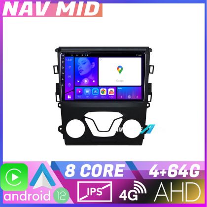 Navigatie Ford Mondeo 2013 2020 KIT 377 EDOTEC-LITE Android Ecran 720P Octa Core 4 64 Carplay CarStore Technology