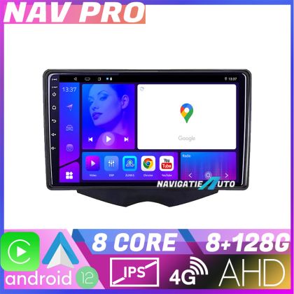 Navigatie Hyundai Veloster EDOTEC-LITE Android Ecran 720P Octa Core 8 128 Carplay CarStore Technology