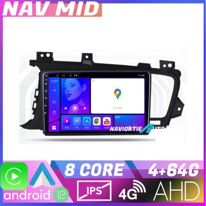 Navigatie Kia Optima 2011 2013 KIT 091 EDOTEC-LITE Android Ecran 720P Octa Core 4 64 Carplay CarStore Technology