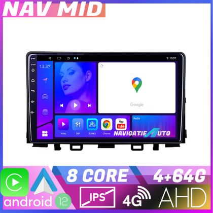 Navigatie Kia Stonic 2016 2020 EDOTEC-LITE Android Ecran 720P Octa Core 4 64 Carplay CarStore Technology