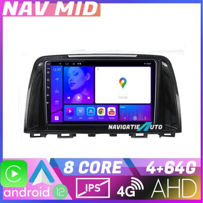 Navigatie Mazda 6 2013 2017 KIT 223 EDOTEC-LITE Android Ecran 720P Octa Core 4 64 Carplay CarStore Technology