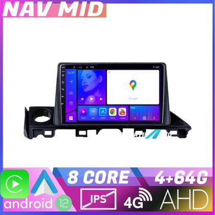 Navigatie Mazda 6 2018 EDOTEC-LITE Android Ecran 720P Octa Core 4 64 Carplay CarStore Technology