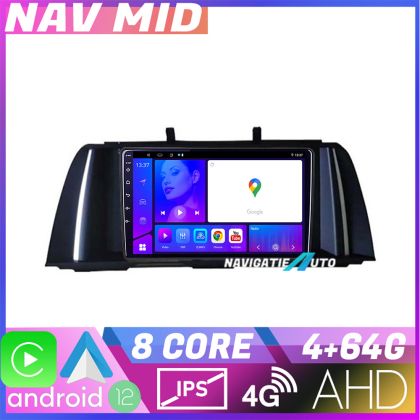 Navigatie Seria 5 F10 2010 2012 CIC EDOTEC-LITE Android Ecran 720P Octa Core 4 64 Carplay CarStore Technology