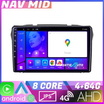 Navigatie Suzuki Alto 2009 2016 EDOTEC-LITE Android Ecran 720P Octa Core 4 64 Carplay CarStore Technology