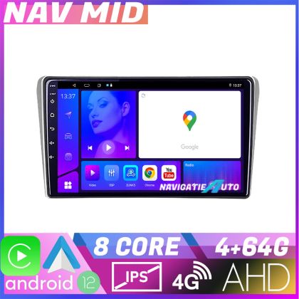 Navigatie Toyota Avensis 2003 2008 KIT avensis03 EDOTEC-LITE Android Ecran 720P Octa Core 4 64 Carplay CarStore Technology