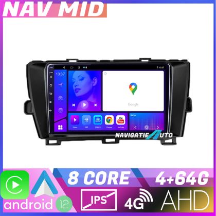 Navigatie Toyota Prius 2009 2014 KIT TY39 EDOTEC-LITE Android Ecran 720P Octa Core 4 64 Carplay CarStore Technology