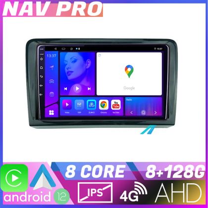Navigatie VW PQB KIT VW EDOTEC-LITE Android Ecran 720P Octa Core 8 128 Carplay CarStore Technology