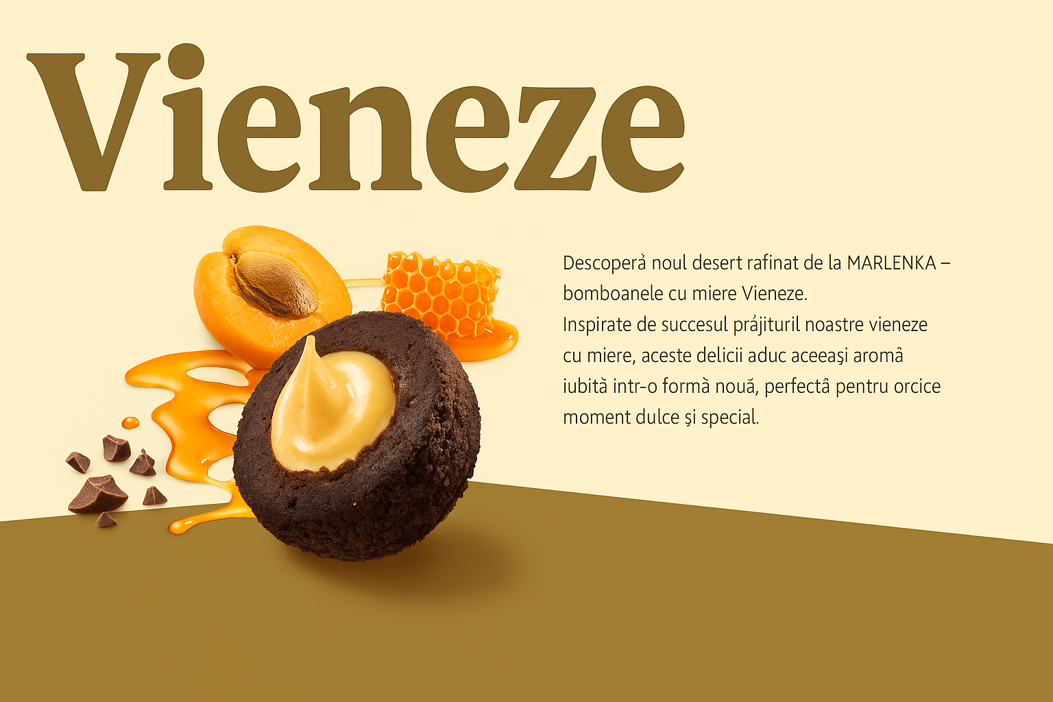 Bile MARLENKA  cu miere Vieneze 235 g Handy KitchenServ