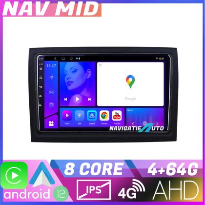 Navigatie Fiat ducato 2006 KIT DUCATO EDOTEC-LITE Android Ecran 720P Octa Core 4 64 Carplay v2 CarStore Technology