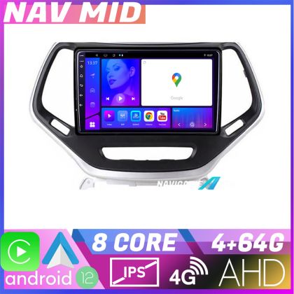Navigatie Jeep Cherokee 2014 2019 KIT 248 EDOTEC-LITE Android Ecran 720P Octa Core 4 64 Carplay CarStore Technology