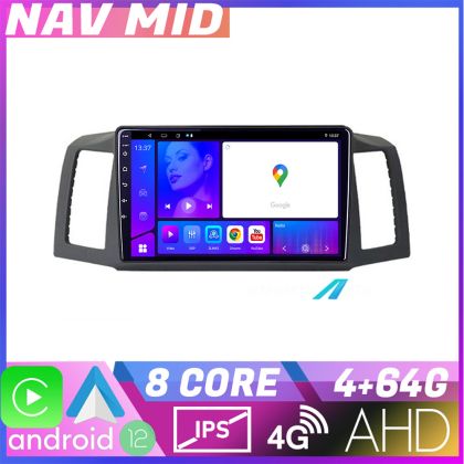 Navigatie Jeep Grand Cherokee 2008 2010 EDOTEC-LITE Android radio gps internet Octa core 4 64 Carplay CarStore Technology