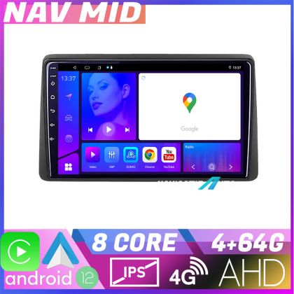 Navigatie Opel Movano Renault Master 2020 EDOTEC-LITE Android Ecran 720P Octa Core 4 64 Carplay CarStore Technology