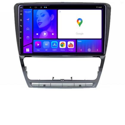 Navigatie Skoda Octavia 2 2005 2013 KIT 005 EDOTEC-LITE Android Ecran 720P Octa Core 4 64 Carplay CarStore Technology