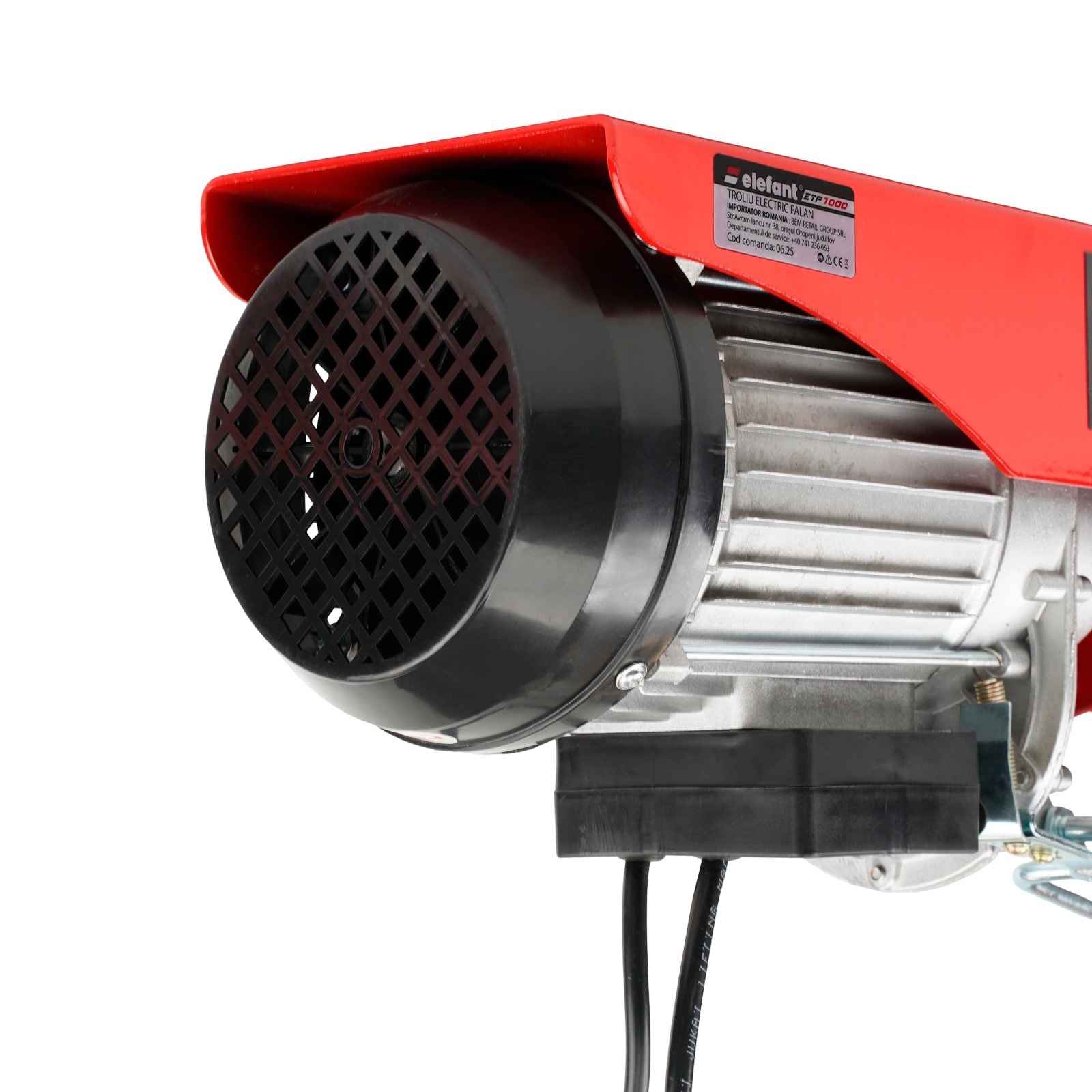 Troliu electric (palan electric) ELEFANT ETP1000, 1600 W, 1000 kg Innovative ReliableTools