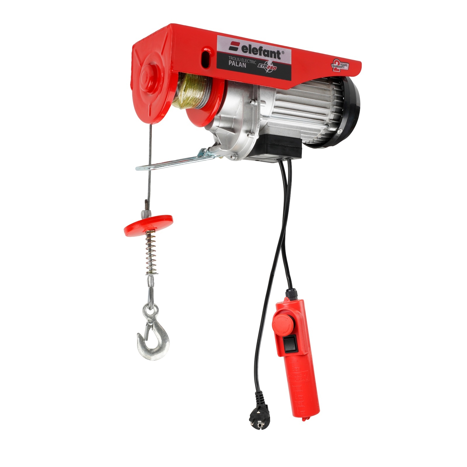 Troliu electric (palan electric) ELEFANT ETP250, 540 W, 250 kg Innovative ReliableTools