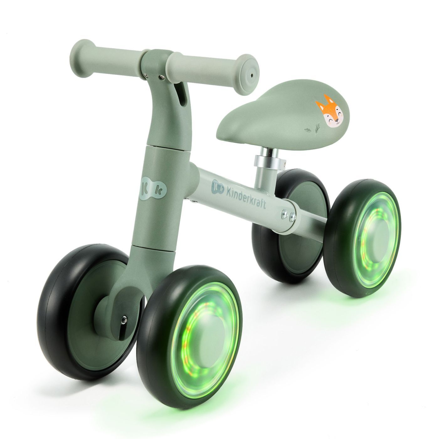BICICLETA ECHILIBRU CUTIE FLASH, GREEN SuperHeroes ToysZone