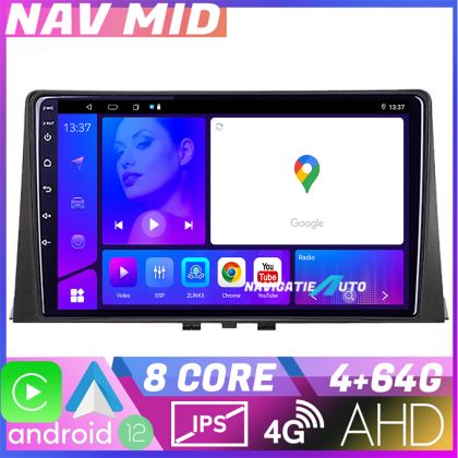 Navigatie Citroen Berlingo 2019-2021 Octa Core EDOTEC-LITE Android Ecran 720P Octa Core 4+64 Carplay  Android auto v3 CarStore Technology