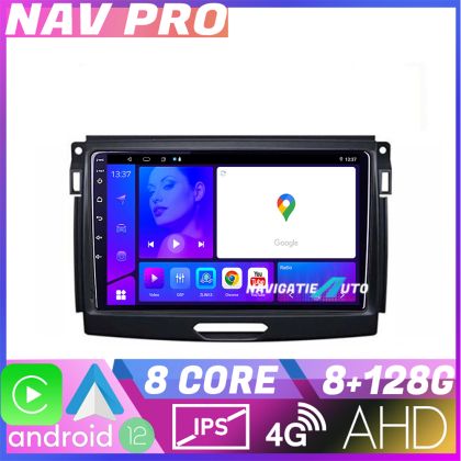 Navigatie Ford Ranger 2015-2020 EDOTEC-LITE Android Ecran 720P Octa Core 8+128 Carplay  Android auto CarStore Technology