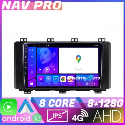 Navigatie Toyota Auris 2013-2018 EDOTEC-LITE Android Ecran 720P Octa Core 8+128 Carplay  Android auto CarStore Technology