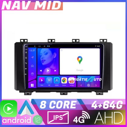 Navigatie Toyota Auris 2013-2018 Octa Core EDOTEC-LITE Android Ecran 720P Octa Core 4+64 Carplay  Android auto CarStore Technology