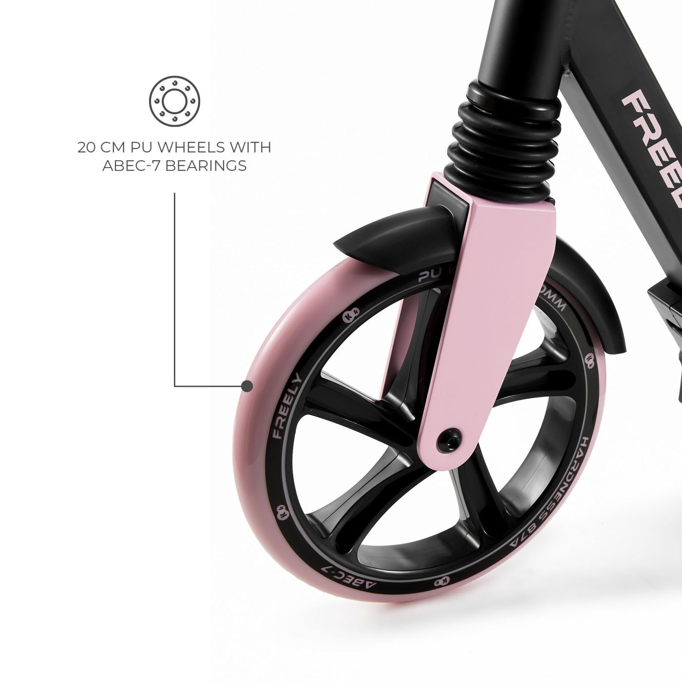 TROTINETA KINDERKRAFT FREELY, PINK SuperHeroes ToysZone