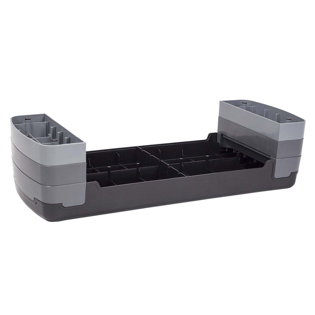 Banca aerobic HMS AS004 Negru/Gri FitLine Training