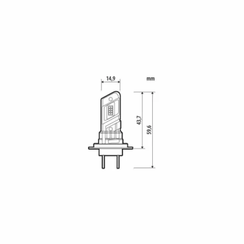 Bec Halo Led Alien-X Series Quick-Fit H7 - PX26d 24V - 1buc Garage AutoRide