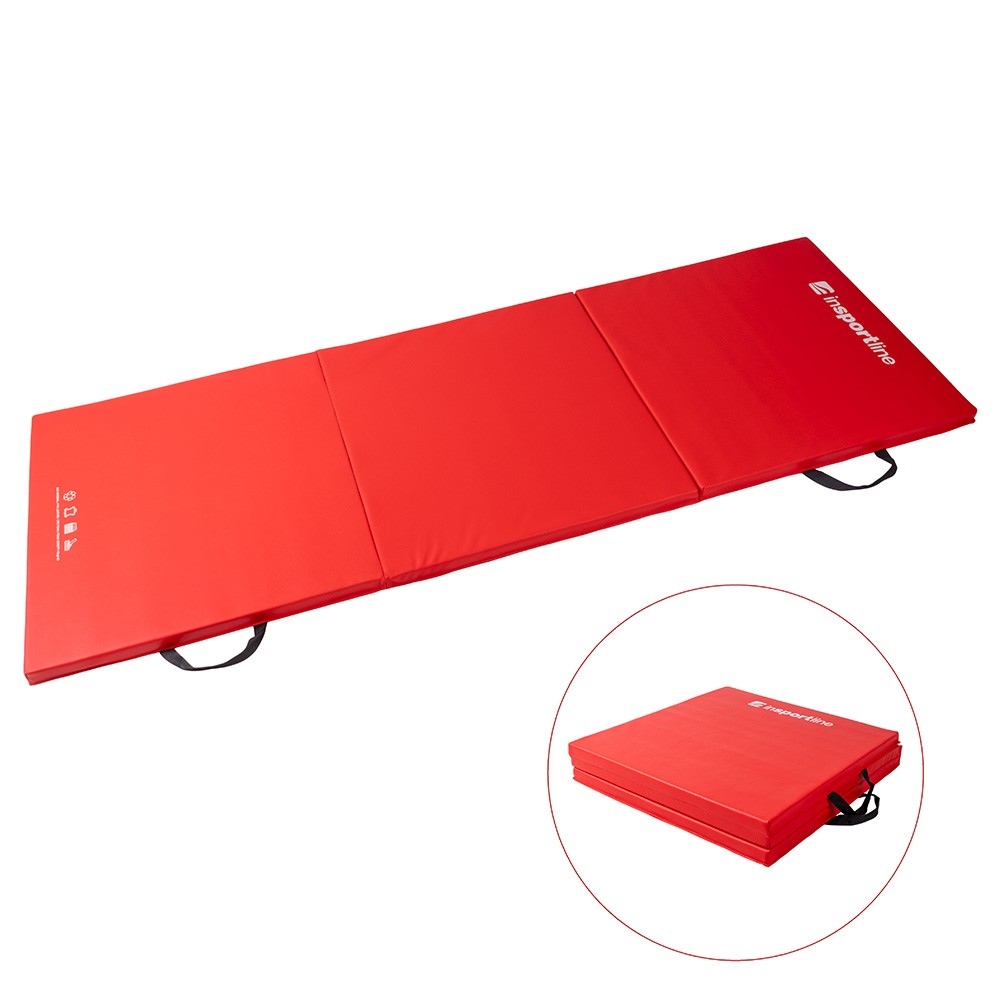 Saltea Gimnastica Pliabila inSPORTline Trifold 180 x 60 x 3 cm FitLine Training