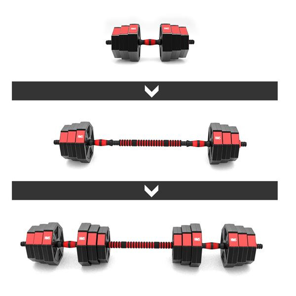 Set Haltera si Gantere HMS SGC20 20 kg FitLine Training